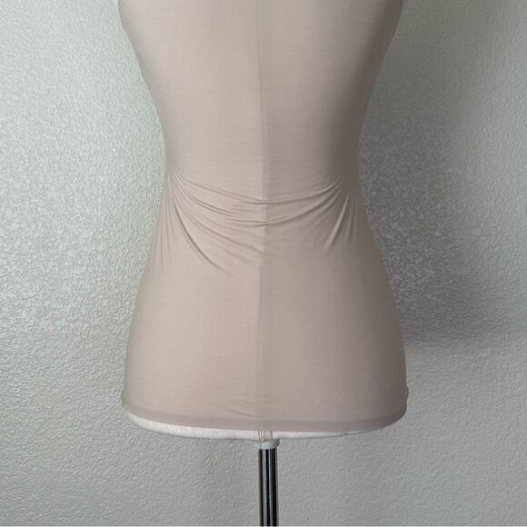 Marks & Spencer Nude Stretchy Scoop Neck Tank Top - Picture 8 of 11